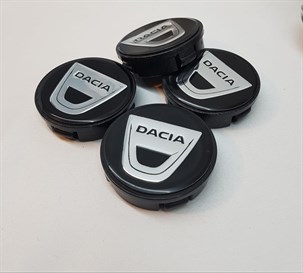 Jant Göbeği Dacia 58-55 55mm Yuva 4 lü set Siyah